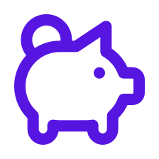 Icono hucha cerdito