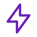Icono rayo eléctrico